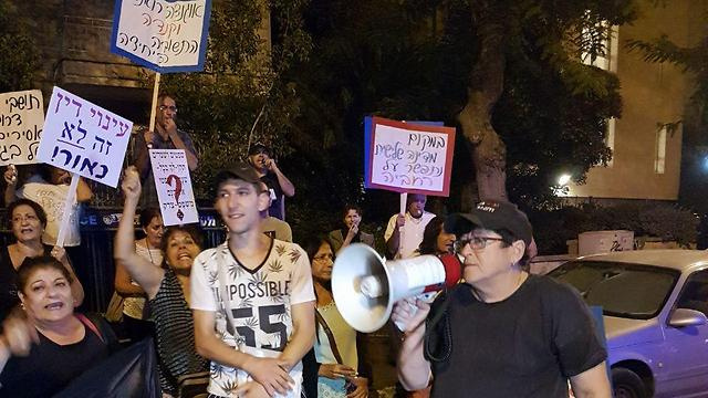 Жители юга протестуют в Тель-Авиве